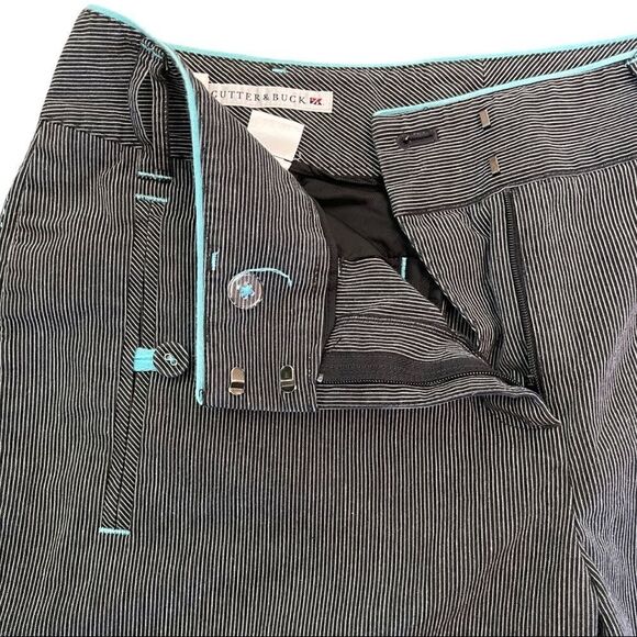 Cutter & Buck Annika Striped Golf Shorts Sz 8 - Picture 4 of 11